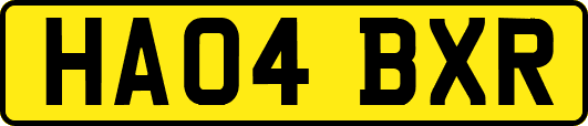HA04BXR