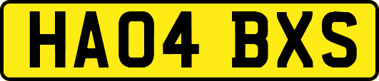 HA04BXS