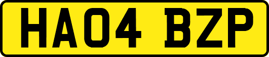 HA04BZP