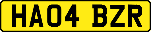 HA04BZR