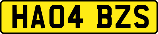 HA04BZS