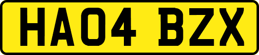 HA04BZX