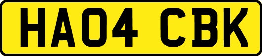 HA04CBK