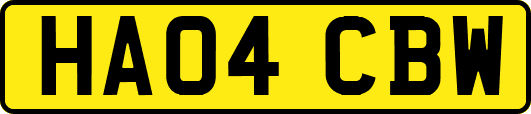 HA04CBW