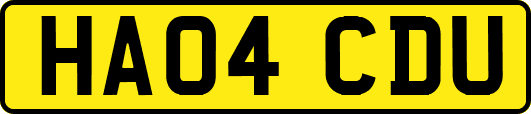 HA04CDU