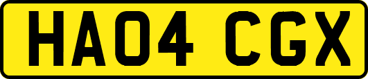 HA04CGX