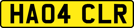 HA04CLR