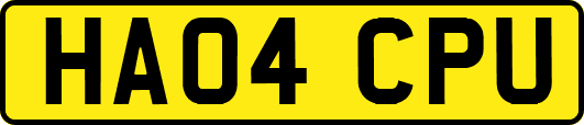 HA04CPU