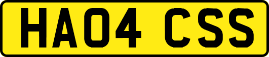 HA04CSS