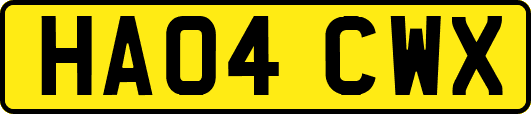 HA04CWX