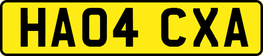 HA04CXA