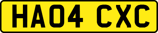 HA04CXC