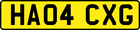 HA04CXG