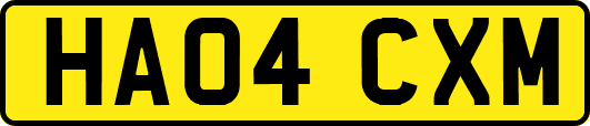 HA04CXM