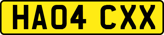 HA04CXX