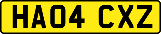HA04CXZ