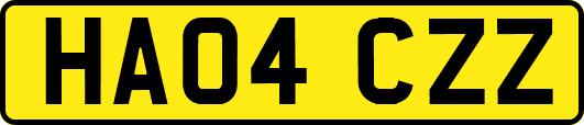 HA04CZZ