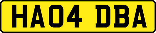HA04DBA
