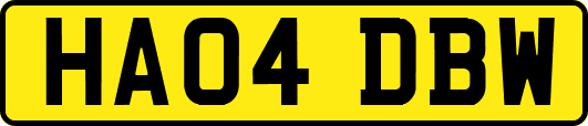 HA04DBW