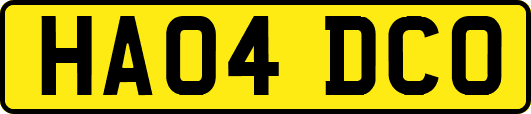 HA04DCO