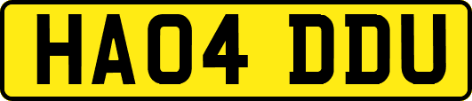 HA04DDU