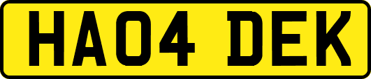 HA04DEK