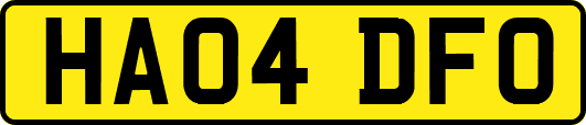HA04DFO