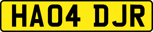 HA04DJR