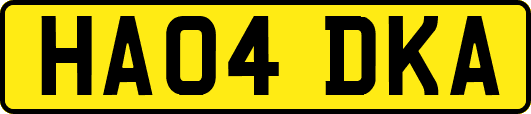HA04DKA