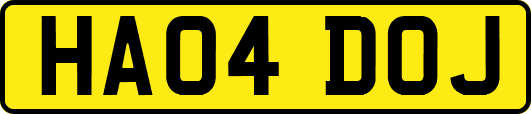 HA04DOJ