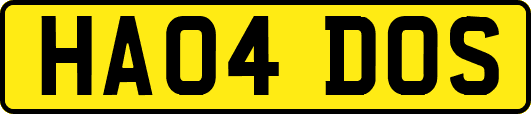 HA04DOS