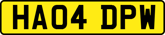 HA04DPW