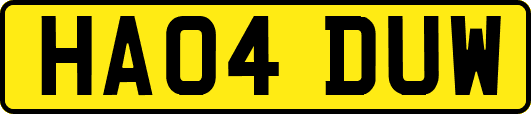 HA04DUW