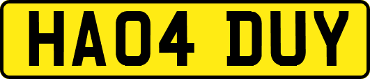 HA04DUY