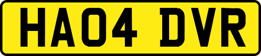 HA04DVR