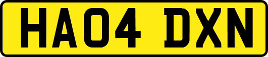 HA04DXN