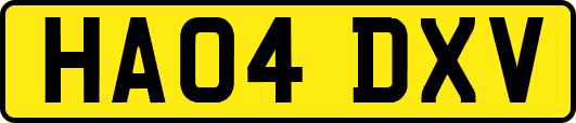 HA04DXV