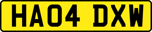 HA04DXW