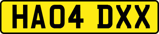 HA04DXX