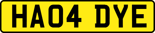 HA04DYE
