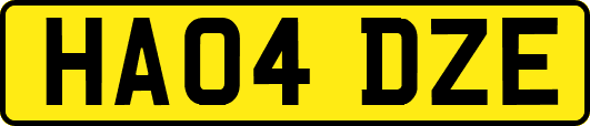 HA04DZE