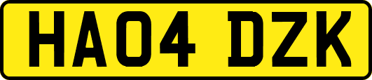 HA04DZK