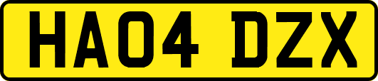 HA04DZX