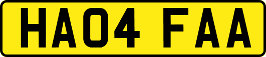 HA04FAA