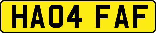 HA04FAF