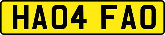 HA04FAO