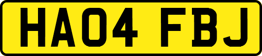 HA04FBJ
