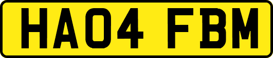 HA04FBM
