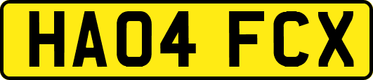 HA04FCX
