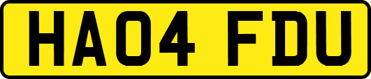 HA04FDU